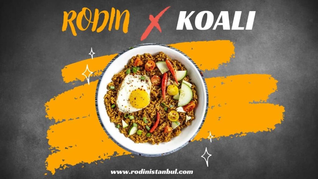 Rodin X Koali Restaurant Menu